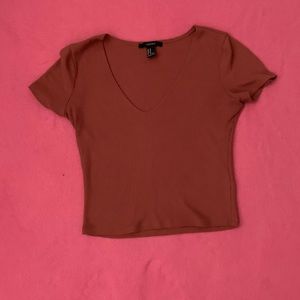 Waffle knit top